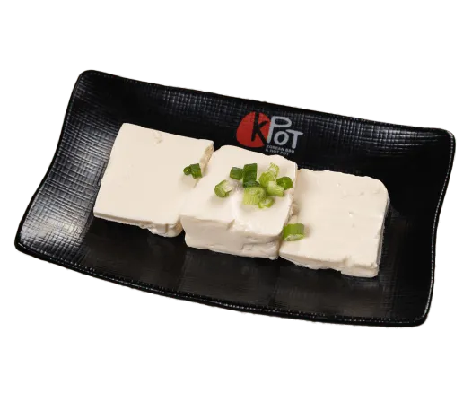 Soft tofu for hot pot at KPOT
