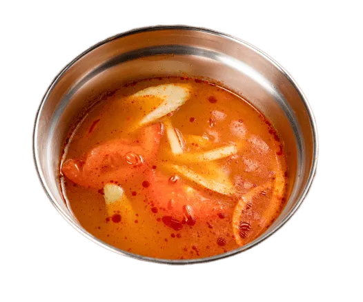 Thai Tom Yum hot pot soup base at KPOT