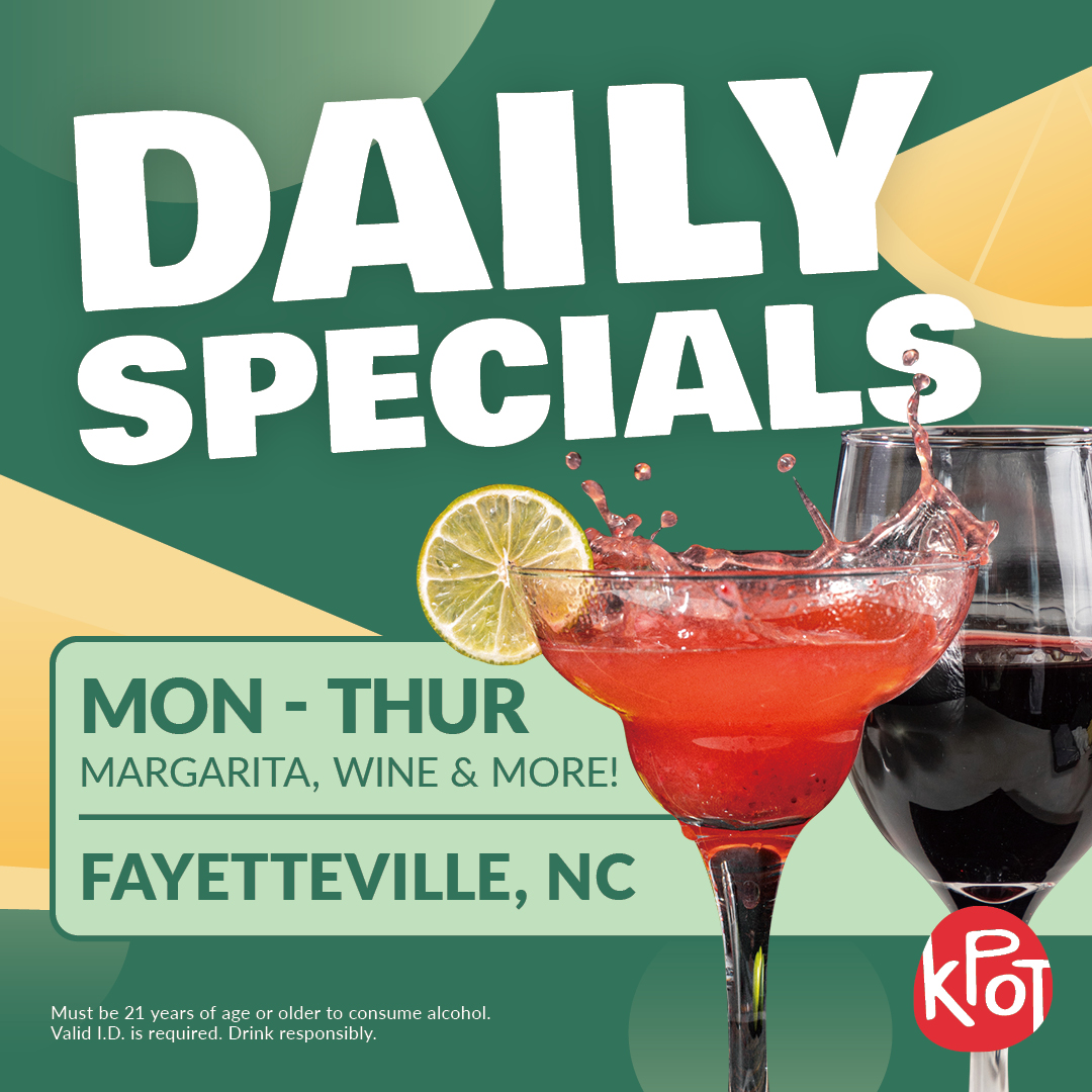 KPOT_FayettevilleNC_DailySpecials_FB