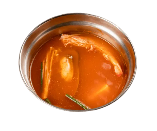 Korean Seafood hot pot base at KPOT