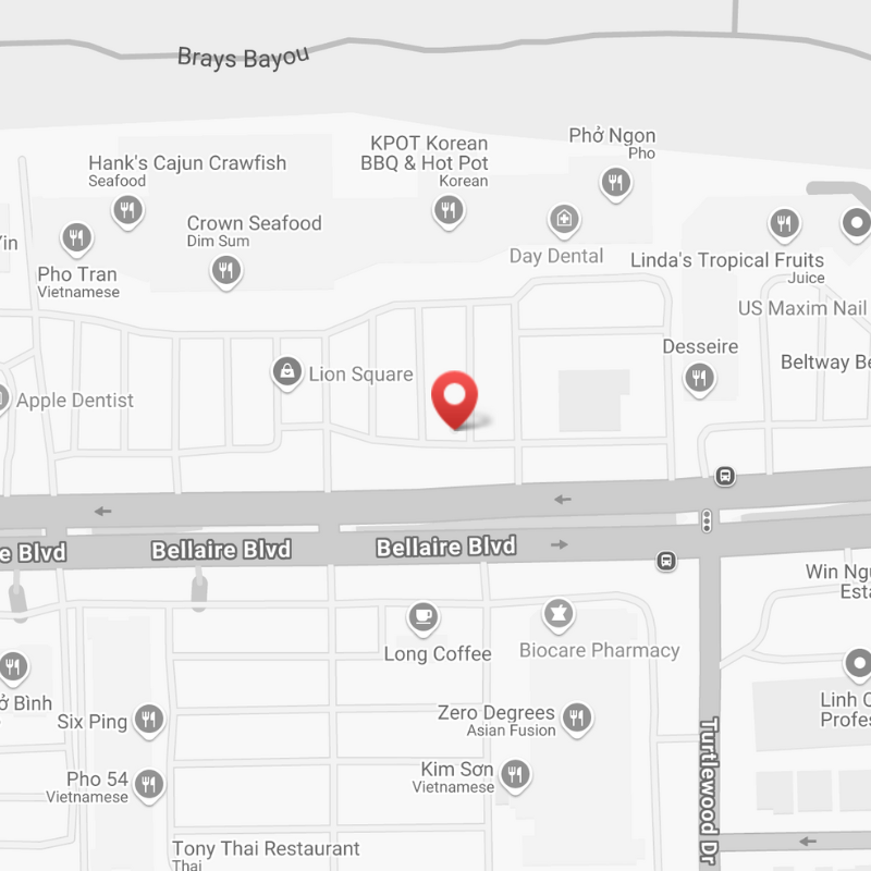 Bellaire Map