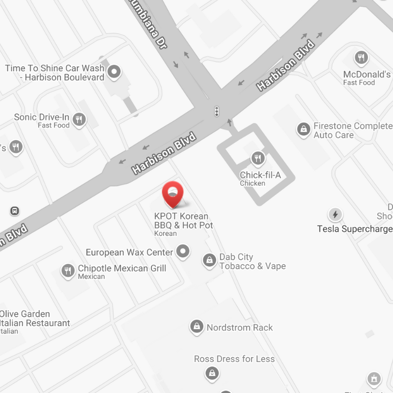 Columbia Harbison Map