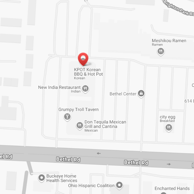 Columbus OH Map