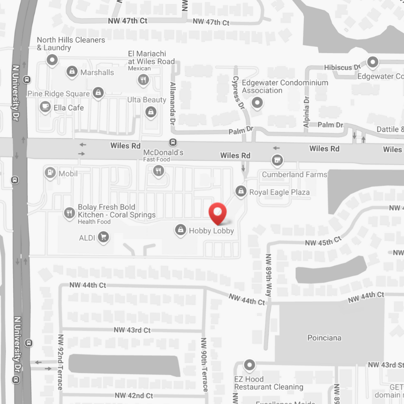 Coral Springs Map