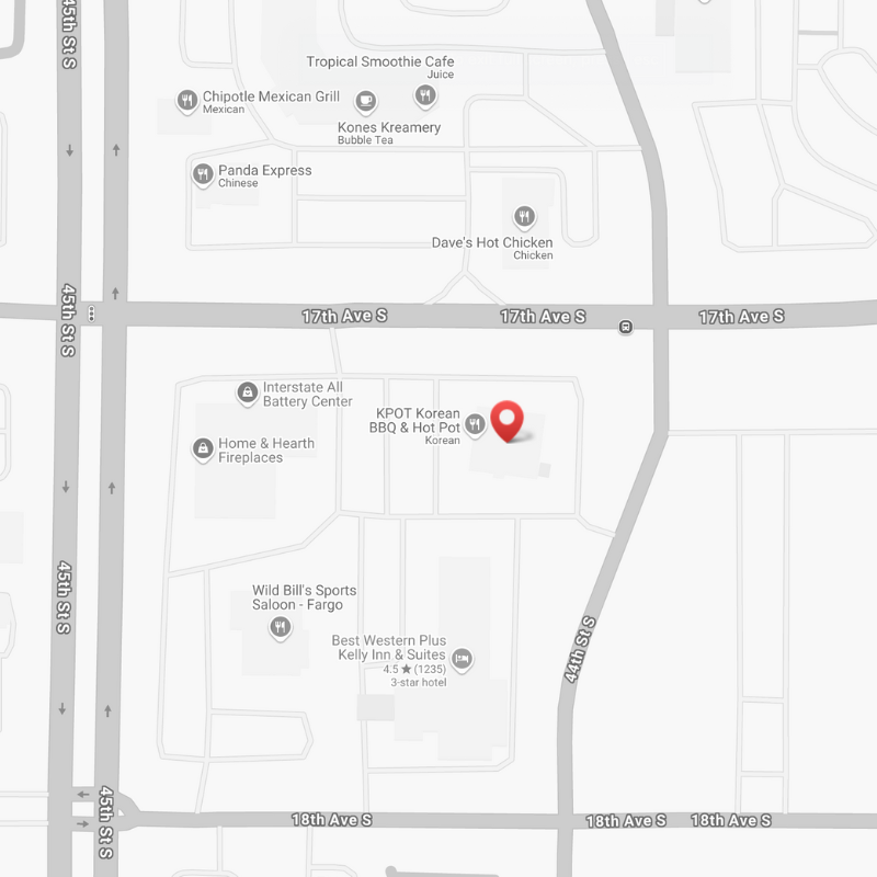 Fargo Map