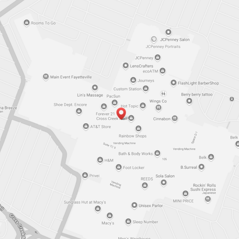 Fayetteville Map