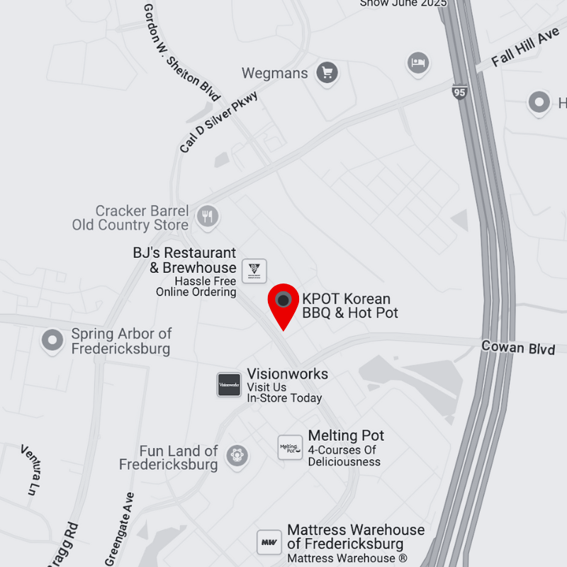 Fredricksburg Map