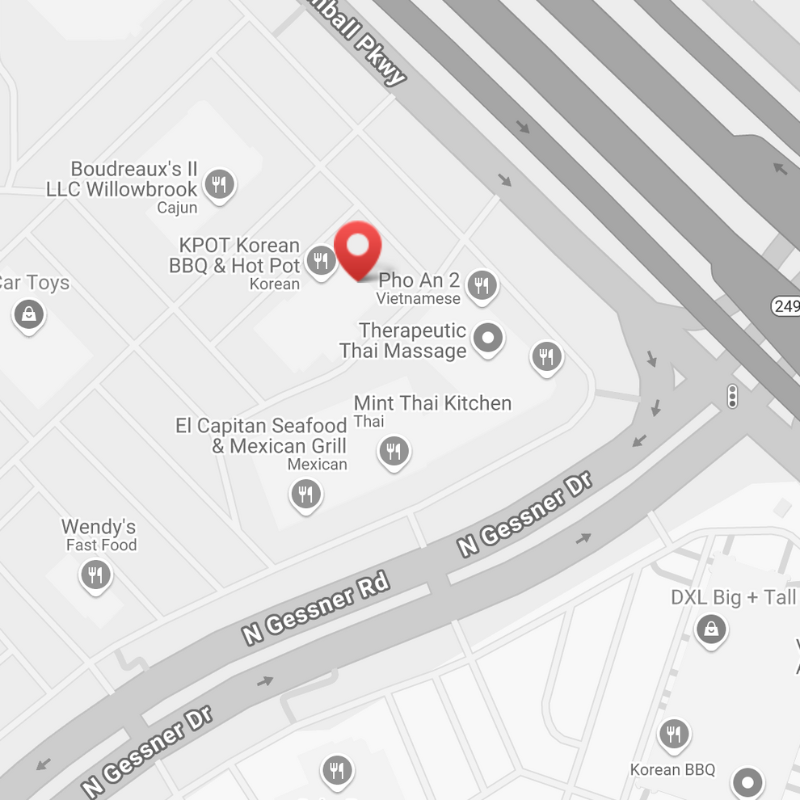 Houston Tomball Map