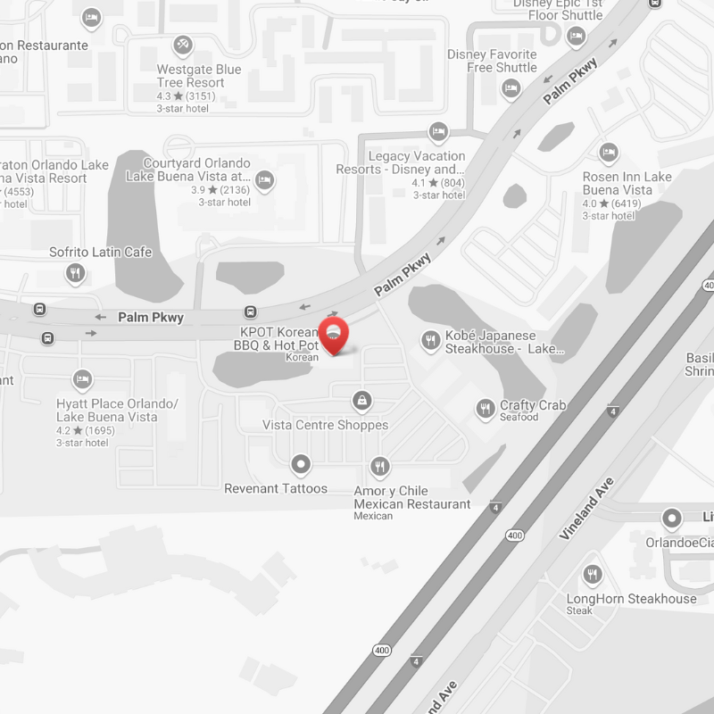 Palm Parkway Map