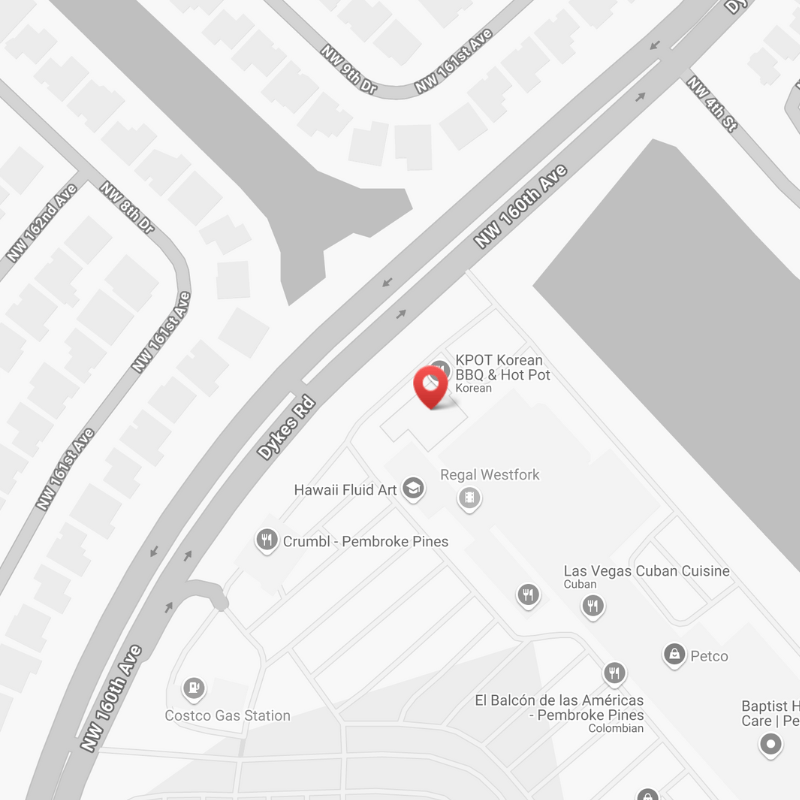 Pembroke Pines Map