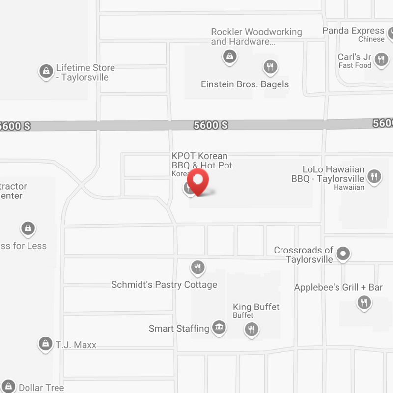Taylorsville map