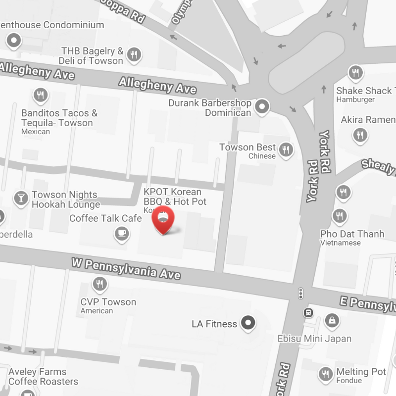 Towson Map