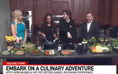 Around Town TV segment: Embark on a culinary adventure — KPOT Korean BBQ & Hot Pot offers hands-on dining experience