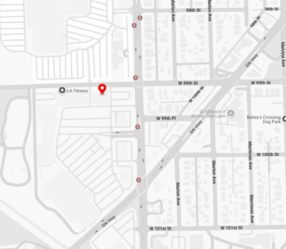 Chicago Ridge Map