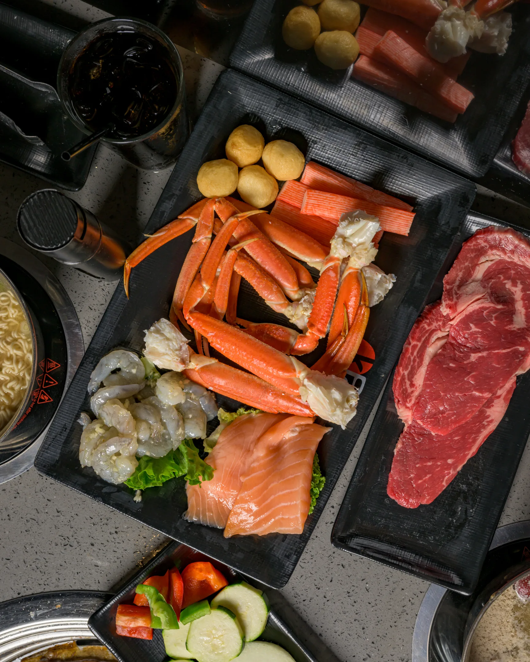 Seafood favorites at KPOT
