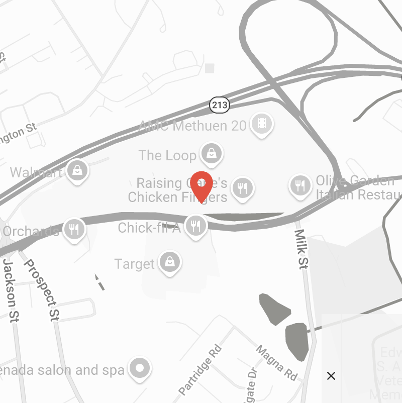 Map of Methuen MA KPOT Location